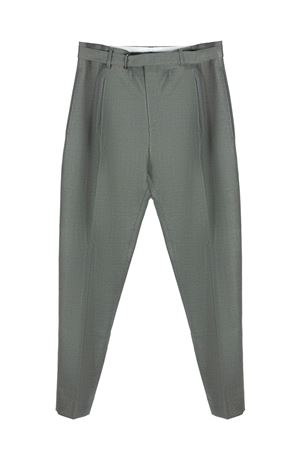 Grey virgin wool blend Riccardo trousers BE ABLE | ANDYGBCGRIGIOCHIAROMELANGE